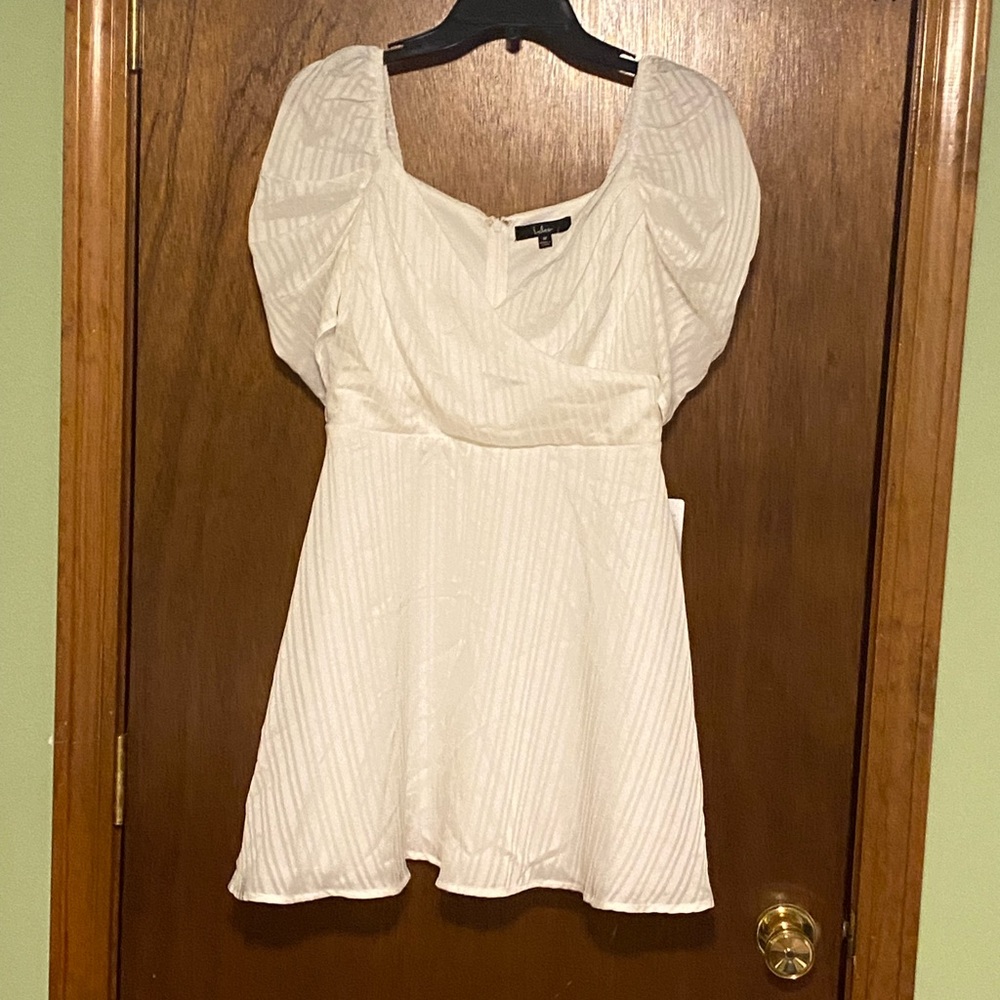Lulus white surprise dress